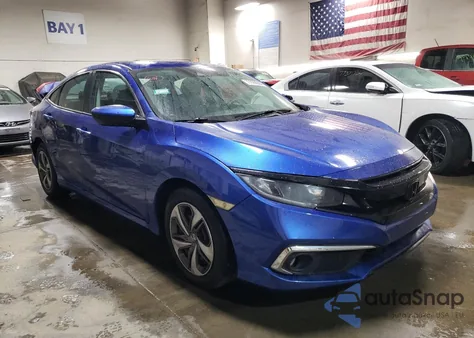 2019 Honda Civic Lx from USA, damaged, VIN 2HGFC2F69KH593544